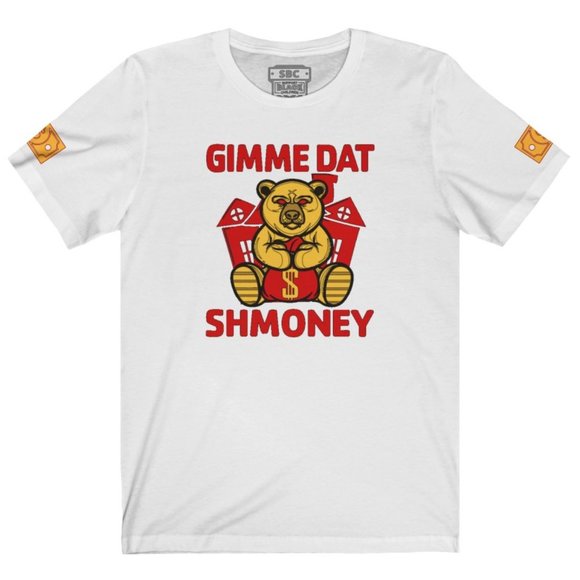 SBC Shmoney Short Sleeve White Tee - Picture 1 of 11